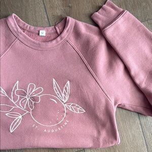Women’s XS Mauve Saint Augustine Sweatshirt